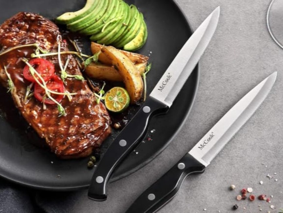McCook MC55 8-Piece Steak Knife Set