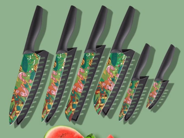 McCook MCA69 6-Piece Colorful Knife Set