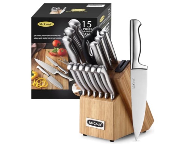 McCook MC19 Cutlery Knife Block Set